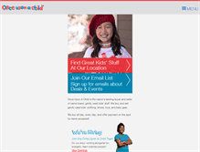 Tablet Screenshot of onceuponachildvalparaiso.com